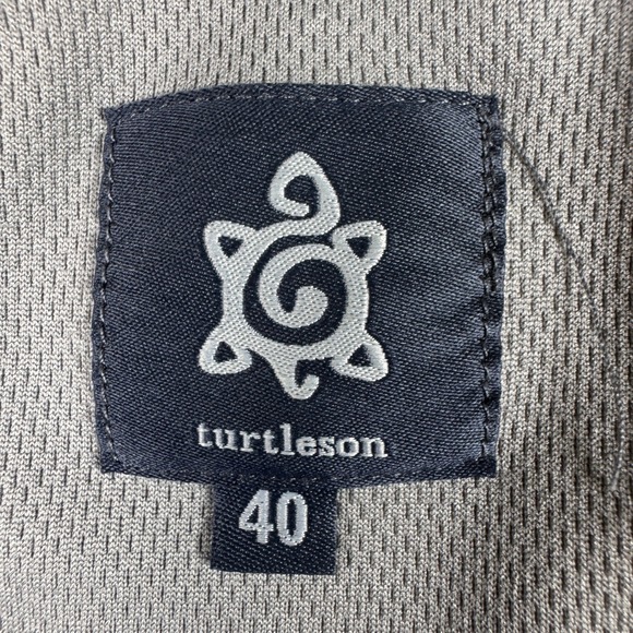 Turtleson Mens Khaki Golf Shorts Size 40 Flat Front Stretch Performance - Picture 7 of 9